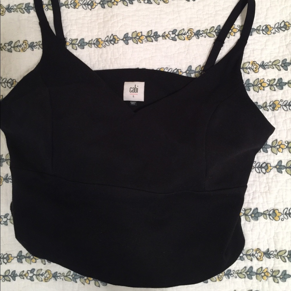 Cabi Bralette Size L Black